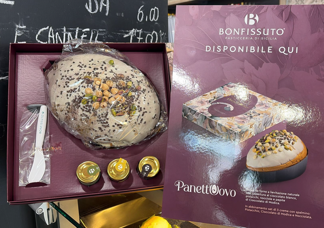 Panettuovo con creme spalmabili - Bonfissuto